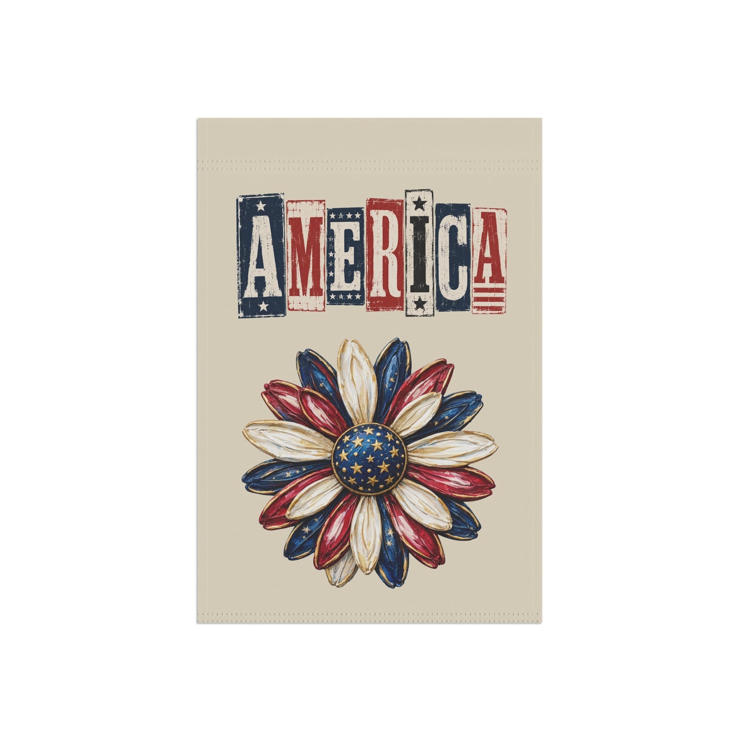 America's 250 Garden Flag | Patriotic Daisey
