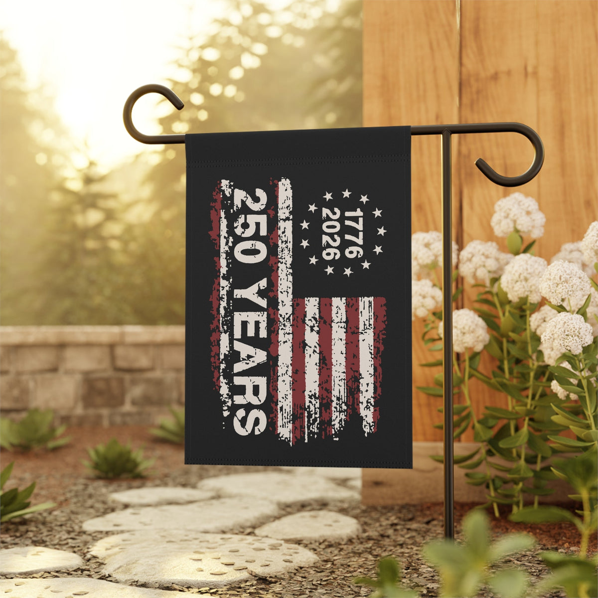 Americas 250 Flags Decor