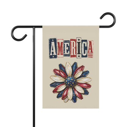 America's 250 Garden Flag | Patriotic Daisey