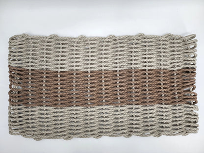 Tan & Brown Lobster Rope Doormat