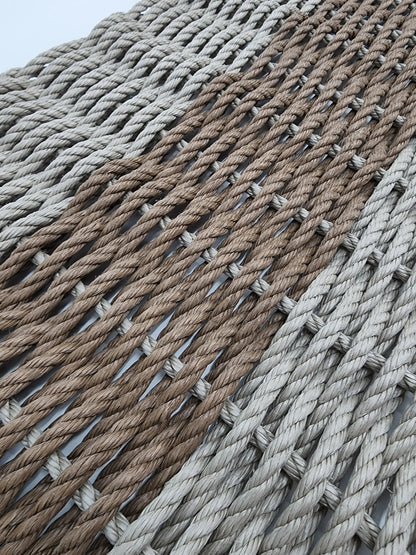 Tan & Brown Lobster Rope Doormat