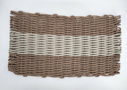 Brown & Tan Lobster Rope Doormat