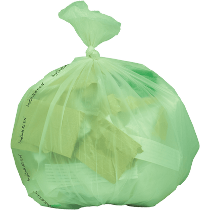 5-Gallon Plant-Based Trash Can Liner - 50 Bags