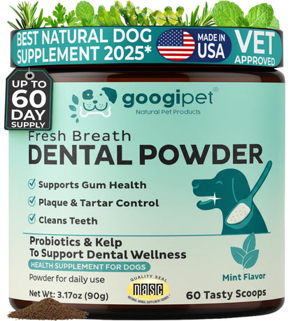 Fresh Breath Dental Powder for Dogs