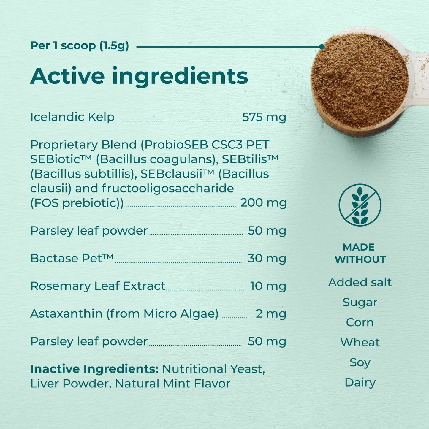 Fresh Breath Dental Powder for Dogs