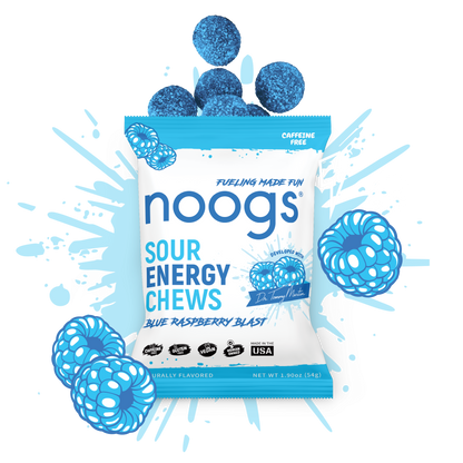 Blue Raspberry Blast Sour Energy Chews