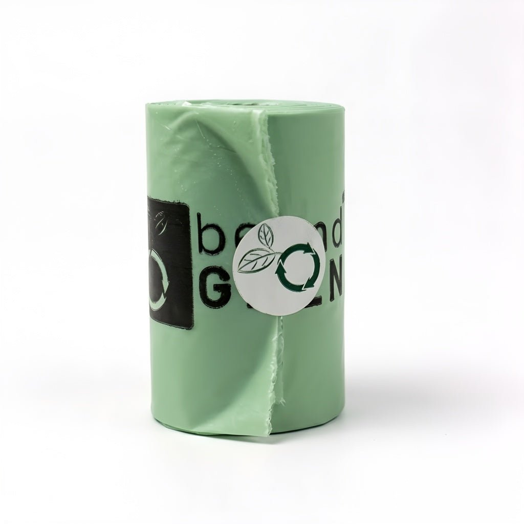 Dog Poop Bags – Poop Bags – Dog Bags | Folded Rolls 9" x 12" | Leak-Resistant | Made in USA | beyondGREEN