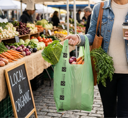 Large Multi-Purpose Carry Bags – 10" x 7" x 20" | Tear-Resistant | Made in USA | beyondGREEN