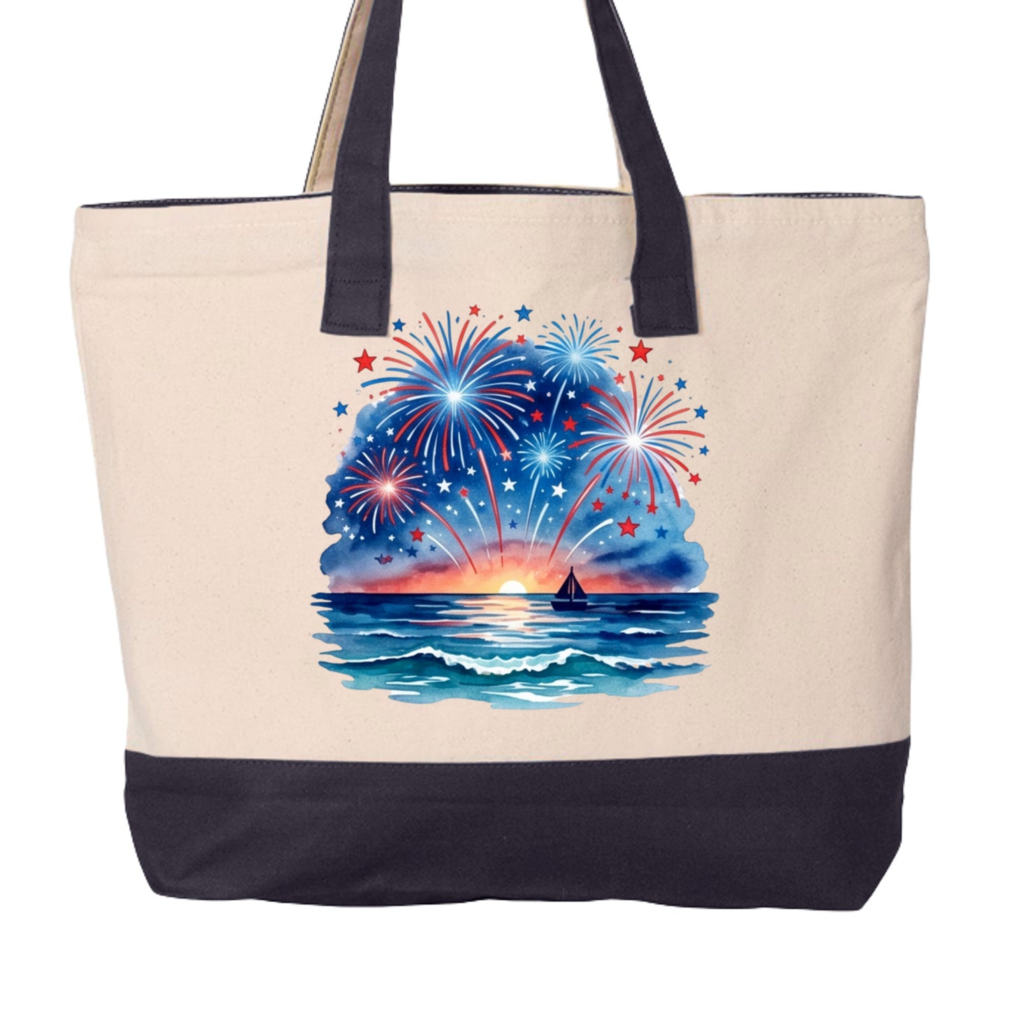 Natural/ Navy - Q1300 - BACK