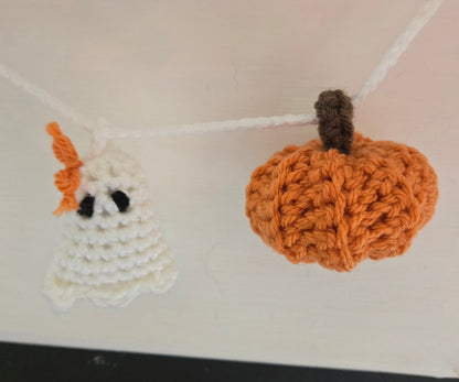 Halloween Pumpkins and Ghosts Garlands