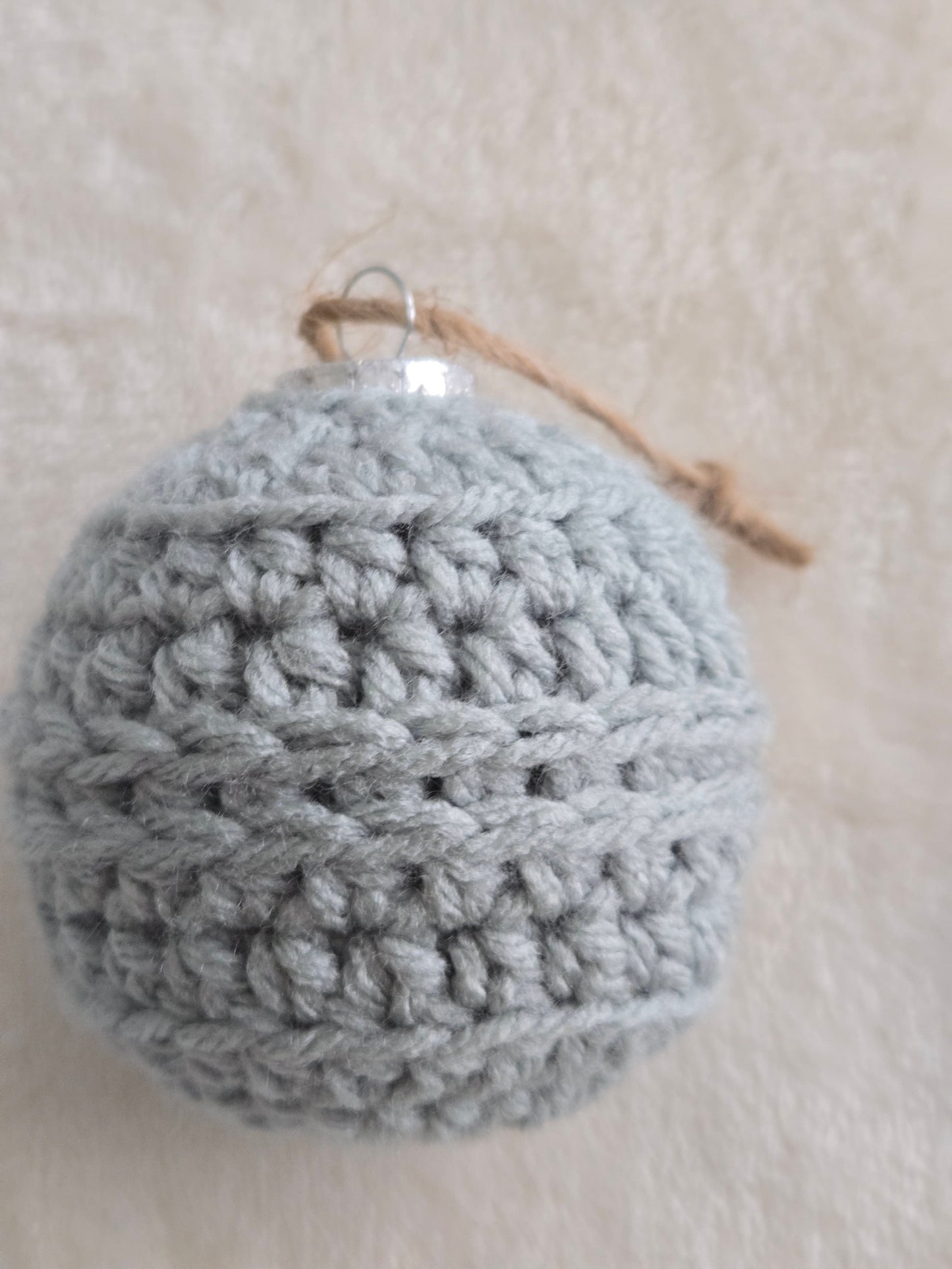 Woodland Calm Crochet Christmas Ornament Set | Set of 6 Handmade Heirloom Ornaments
