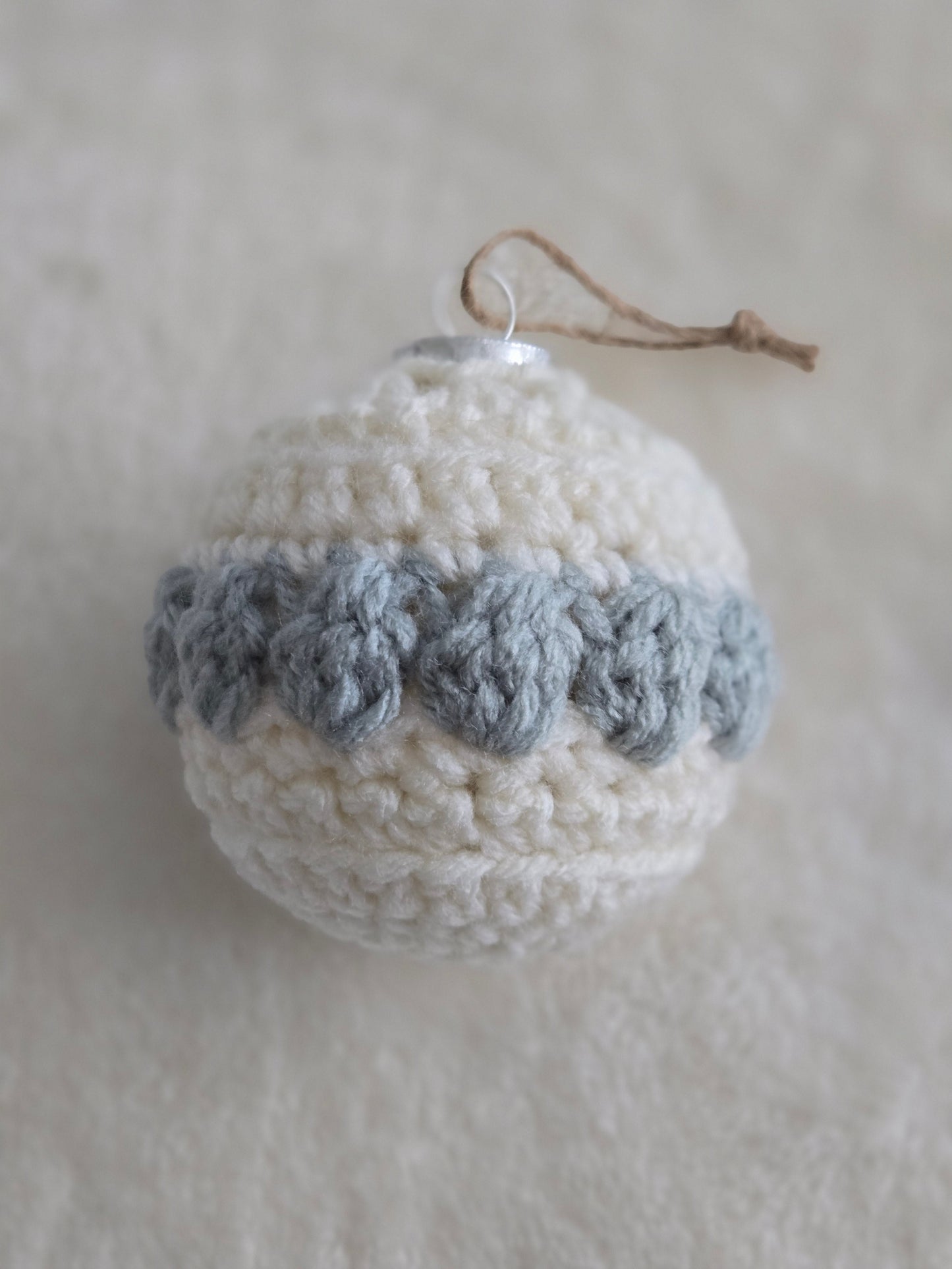 Woodland Calm Crochet Christmas Ornament Set | Set of 6 Handmade Heirloom Ornaments