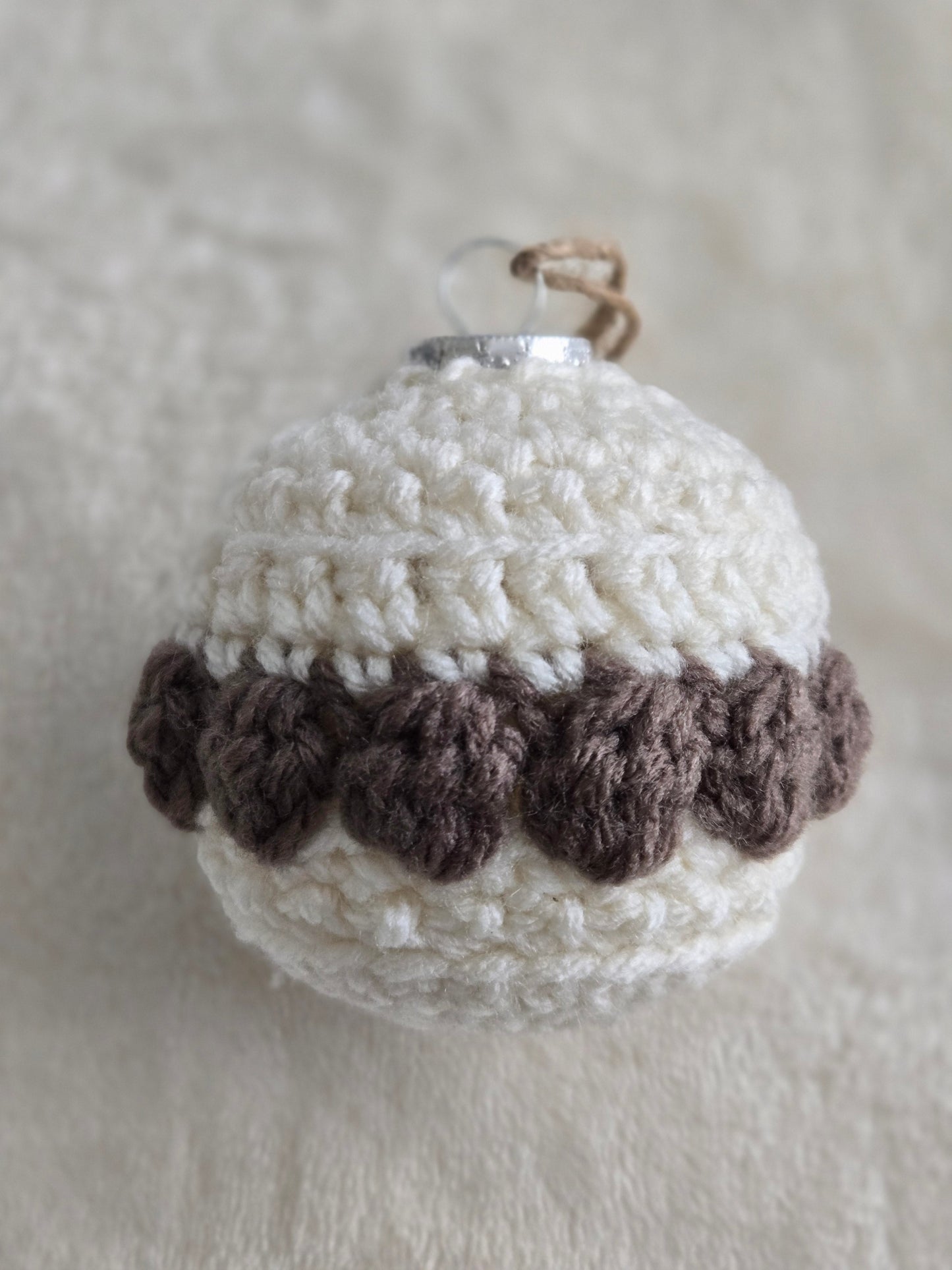 Woodland Calm Crochet Christmas Ornament Set | Set of 6 Handmade Heirloom Ornaments