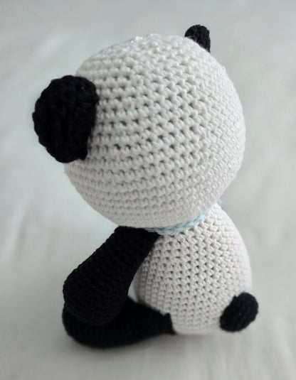 Handmade Crochet Panda Bear Plush | Cute Baby Gift