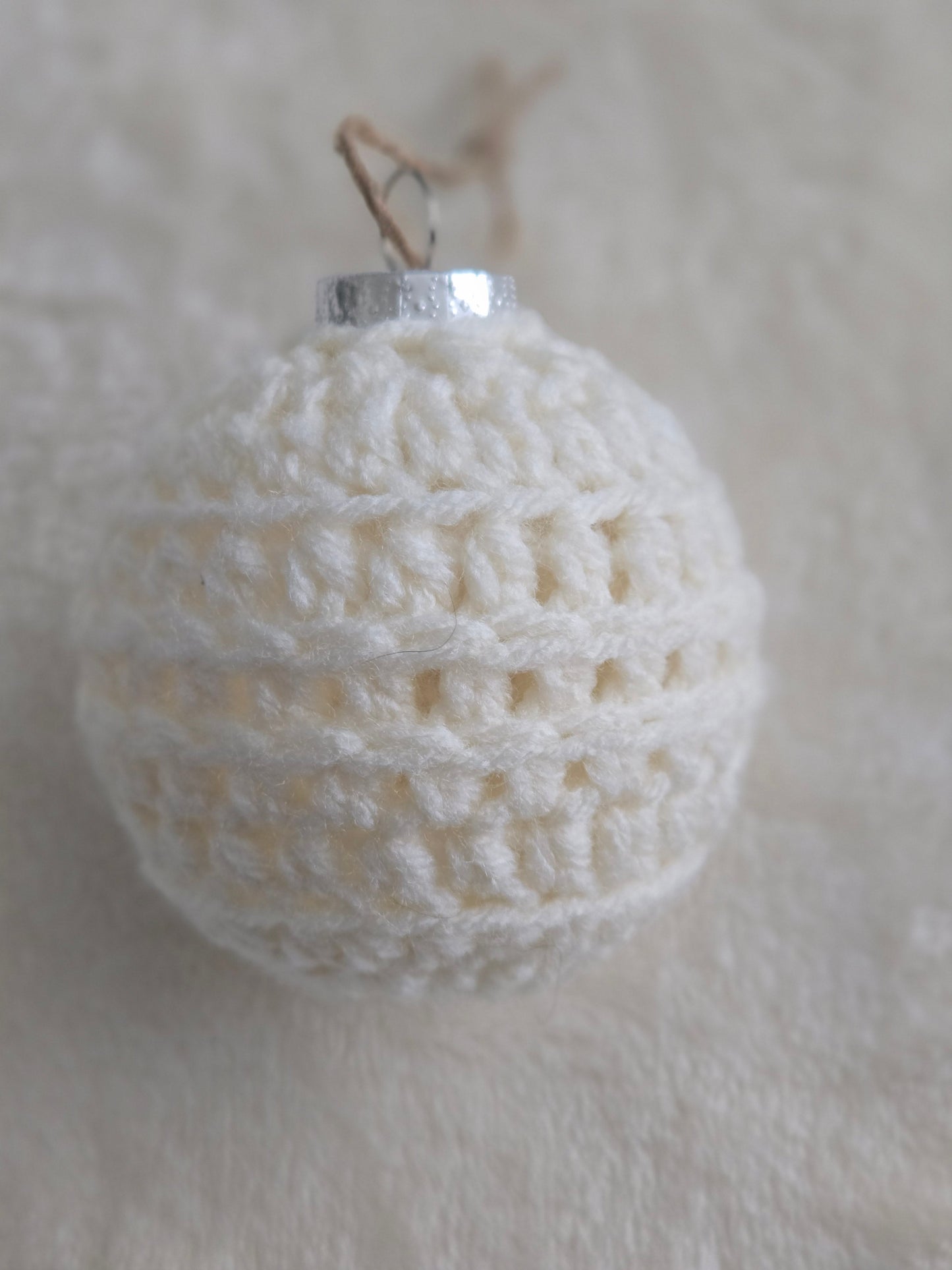 Woodland Calm Crochet Christmas Ornament Set | Set of 6 Handmade Heirloom Ornaments