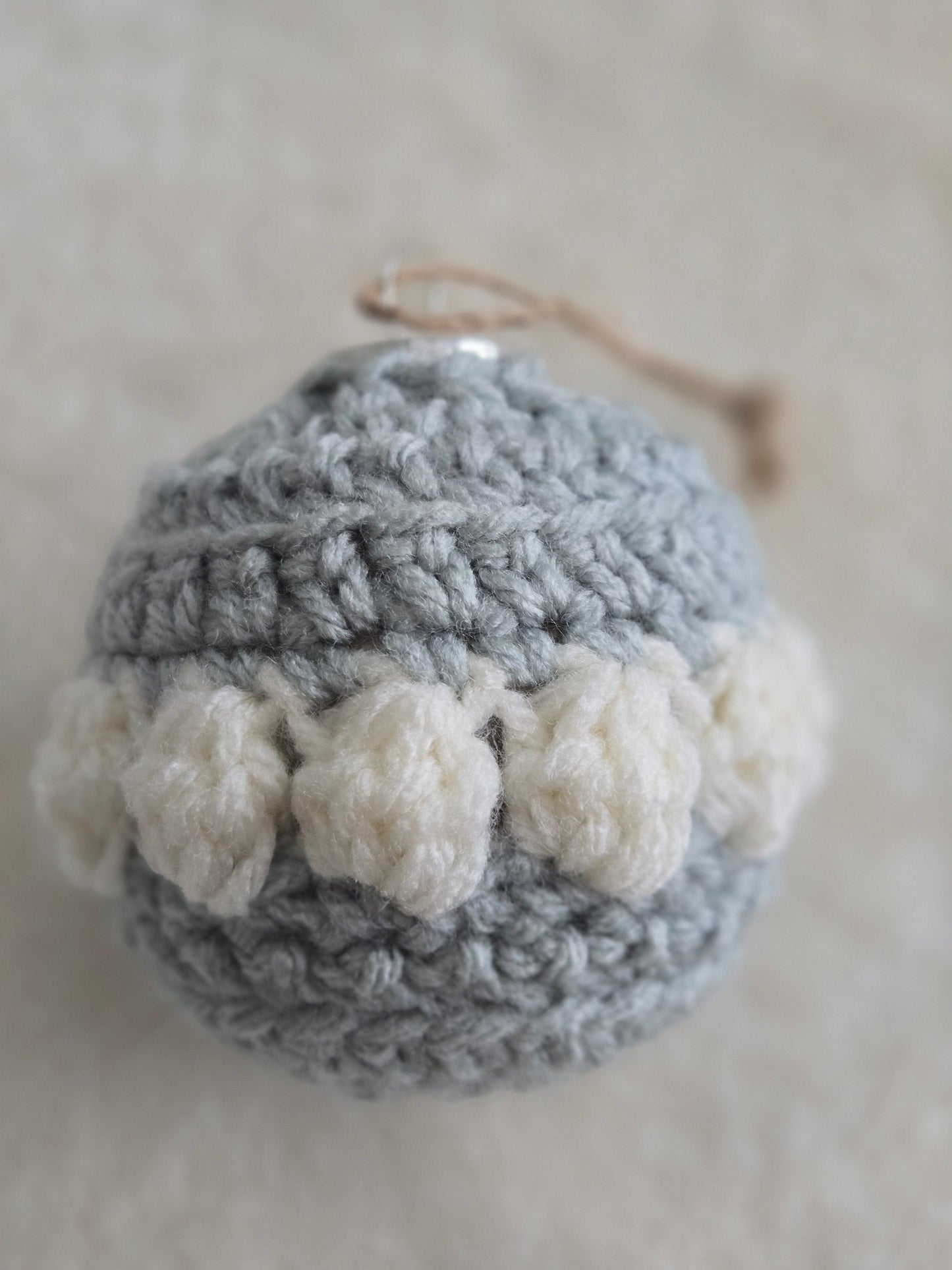 Woodland Calm Crochet Christmas Ornament Set | Set of 6 Handmade Heirloom Ornaments