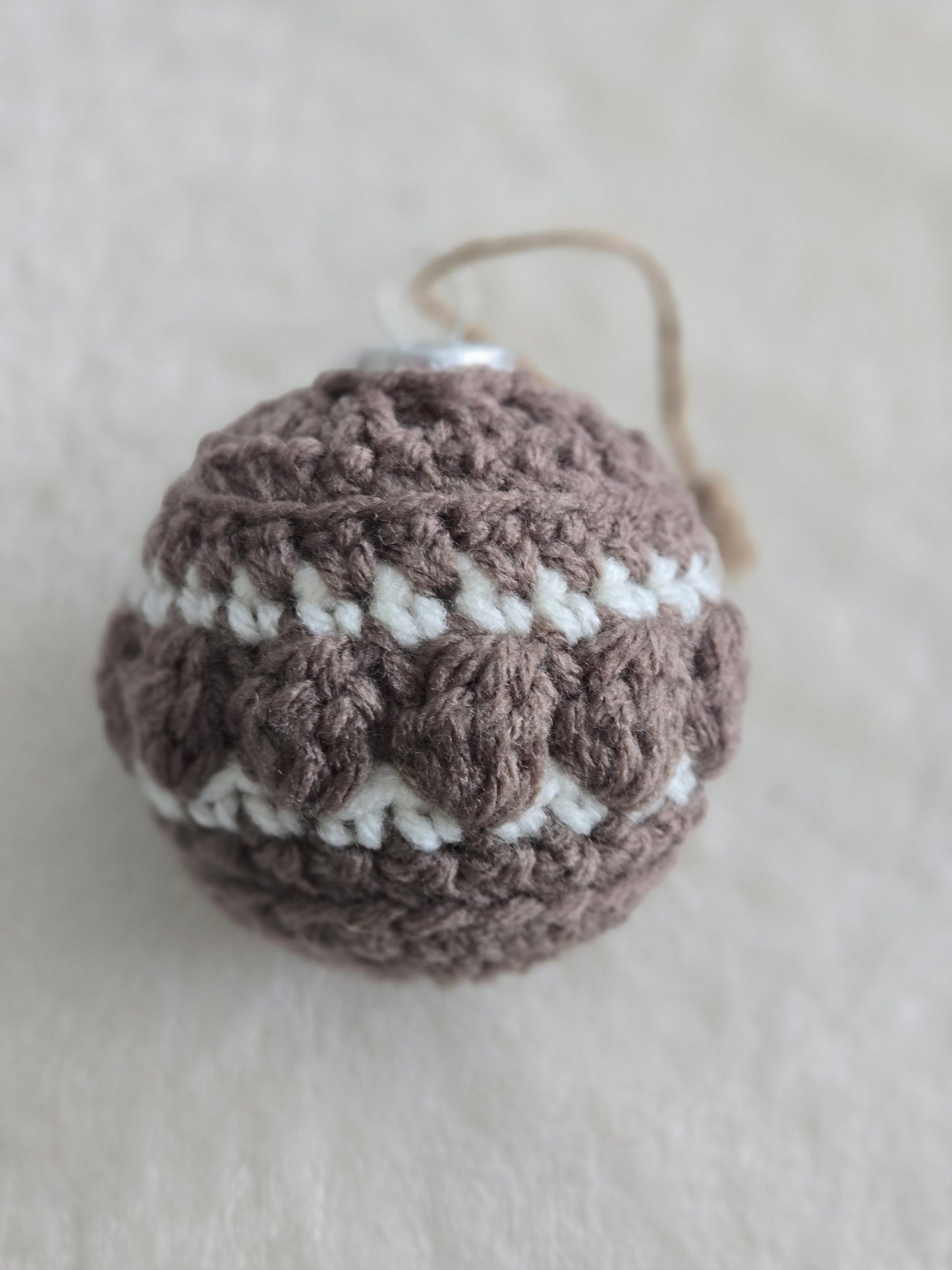 Woodland Calm Crochet Christmas Ornament Set | Set of 6 Handmade Heirloom Ornaments